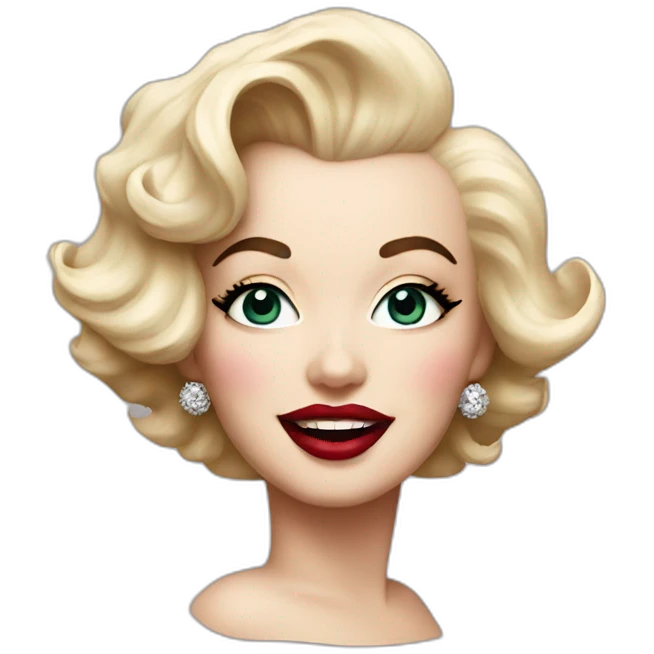 Marilyn Monroe emoji