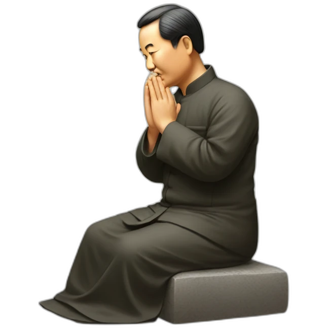 mao praying emoji