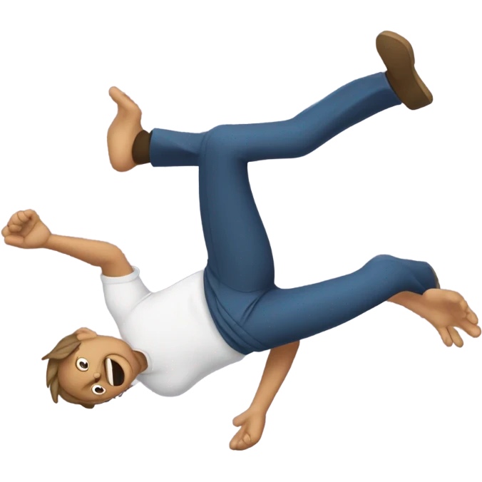 fall over emoji