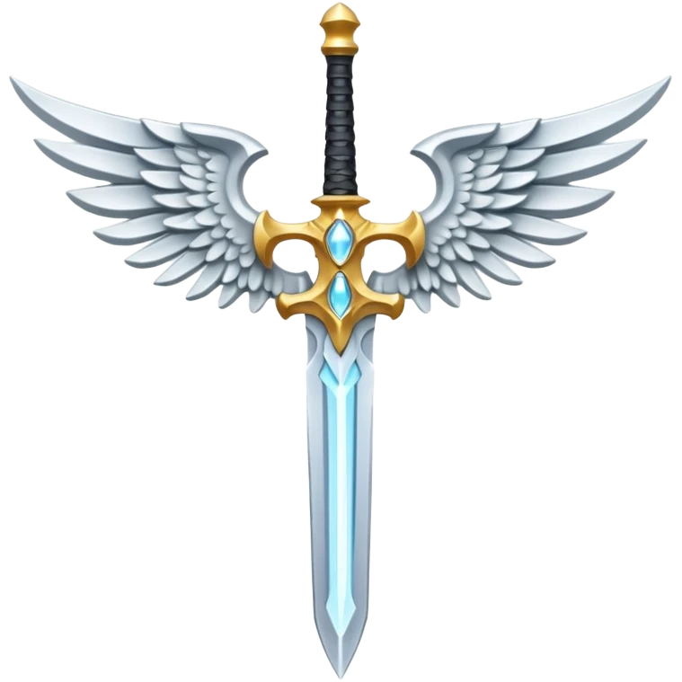 angel sword emoji