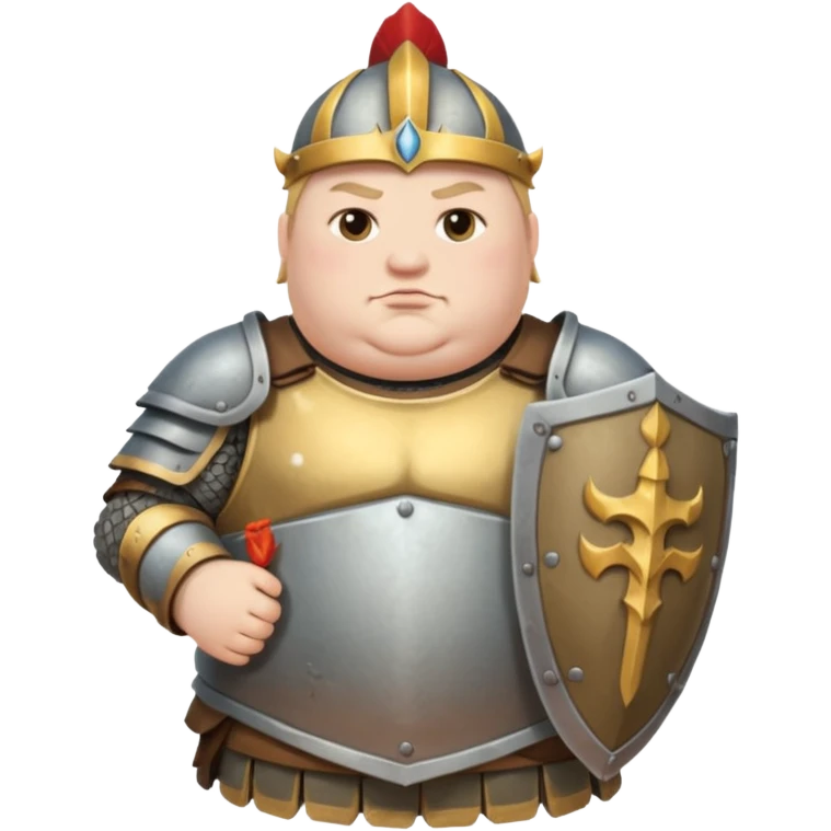 Warrior obese  emoji