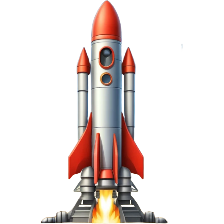 rocket on a cosmodrome emoji
