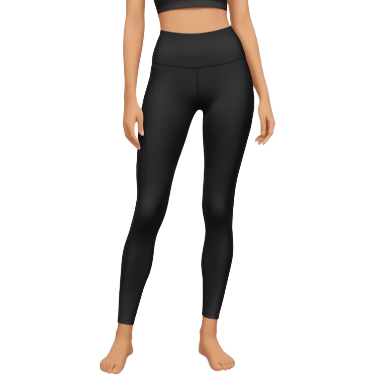 Pants  black leggings emoji