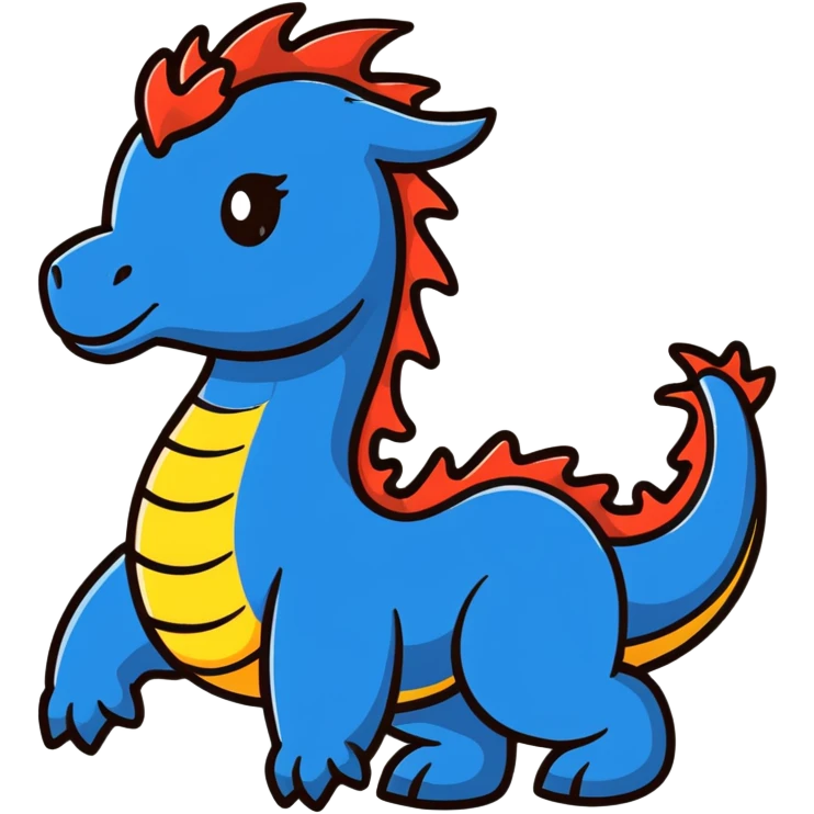 dragon with a horse's head emoji