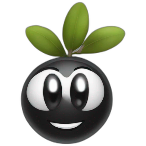 black olive emoji