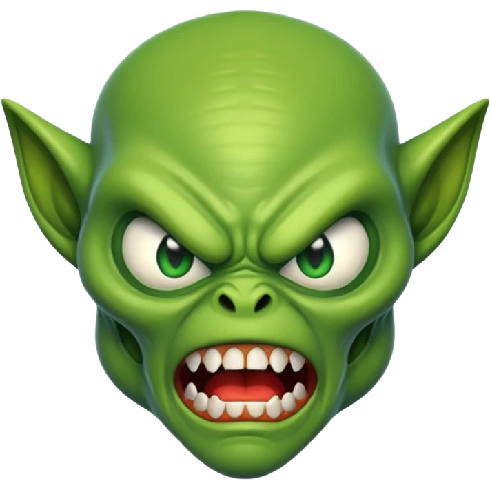 Küfür eden uzaylı  emoji