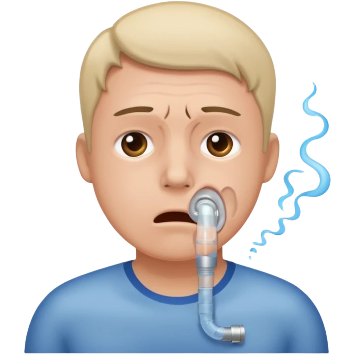 chocking yourself  emoji