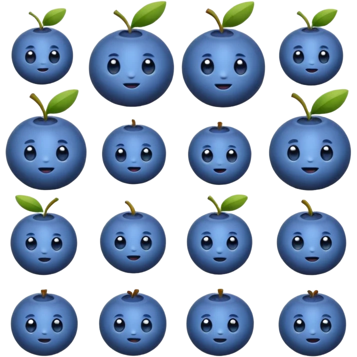 blueberries emoji