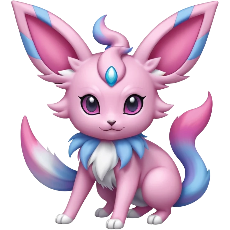 Sylveon-Espurr-Espeon-Pokémon-Fakémon-creature emoji