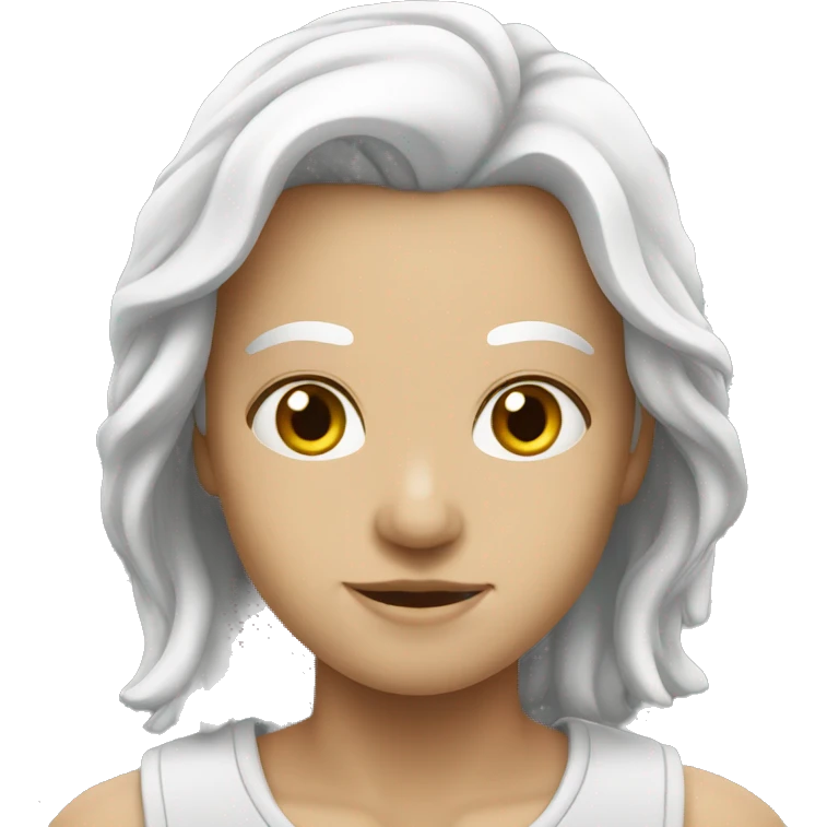 White emoji