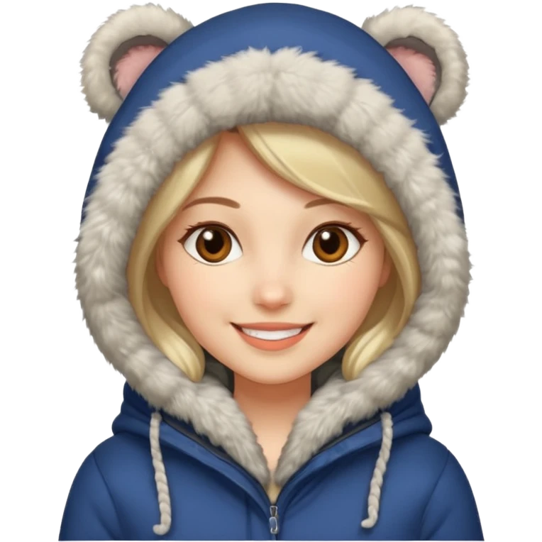woman in winter outfit emoji