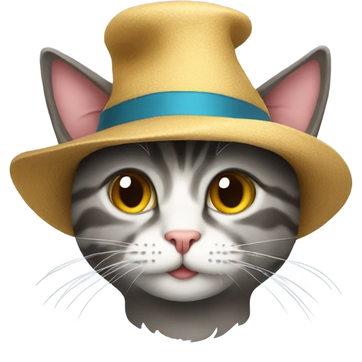 cat in a hat emoji