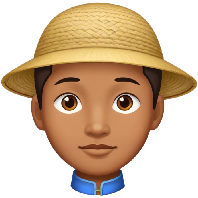 A vietnamese person. emoji