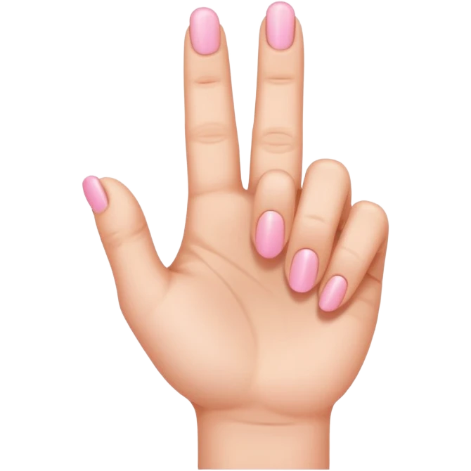 Stick the pinky finger up emoji