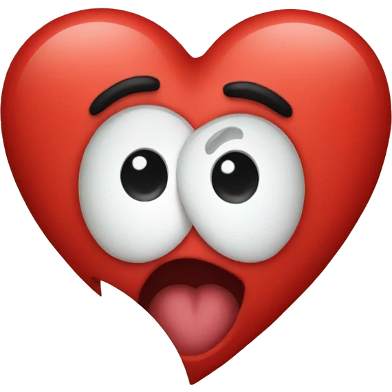 red heart emoji
