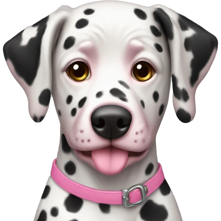 pink dalmatine emoji
