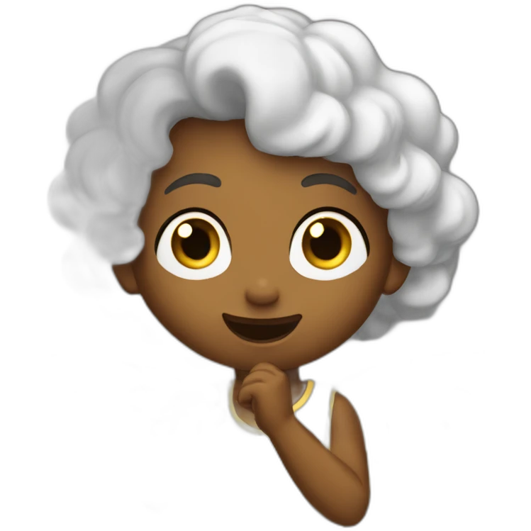 anjo cantando emoji