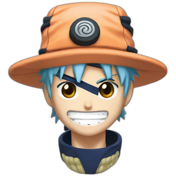 naruto one piece hat emoji