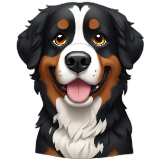 bernese mountain dog emoji