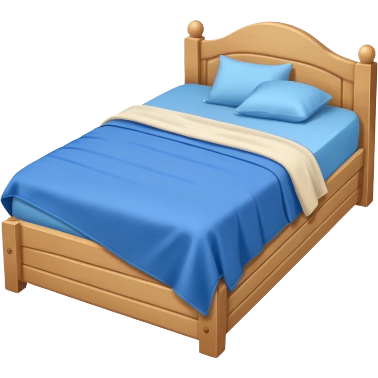 bed for kid emoji