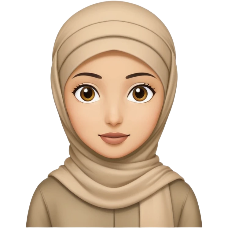 Hijabi girl wearing a cap emoji
