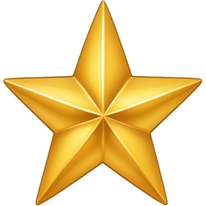 5 point star emoji