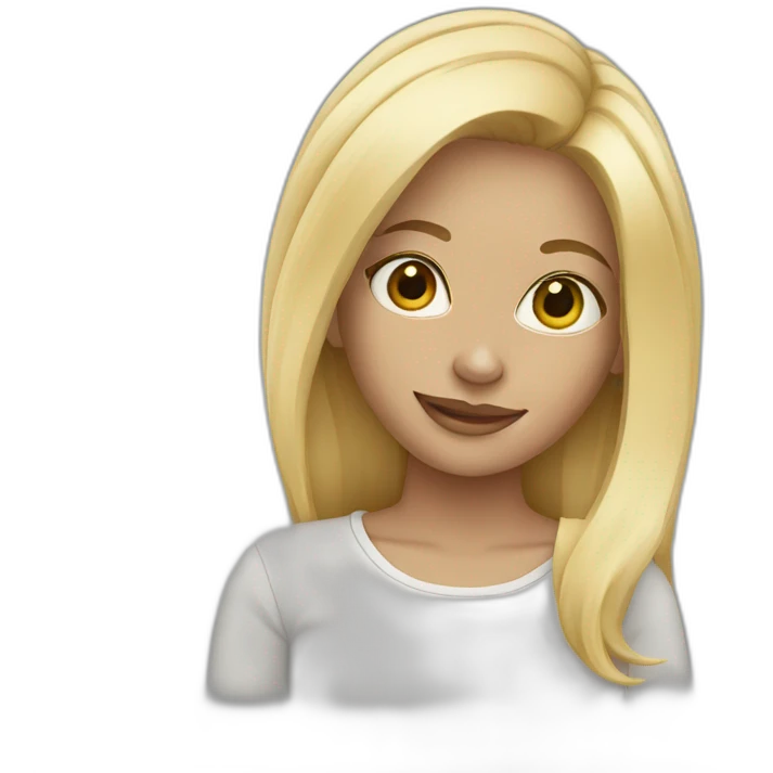 girl-blonde emoji