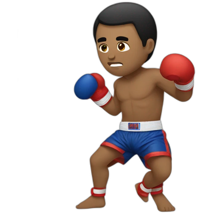 muay thai emoji