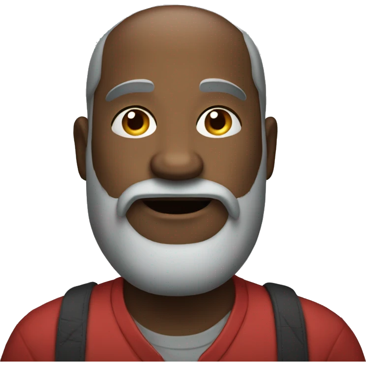 Create an emoji of a man who is big fan of apple mobiles  emoji