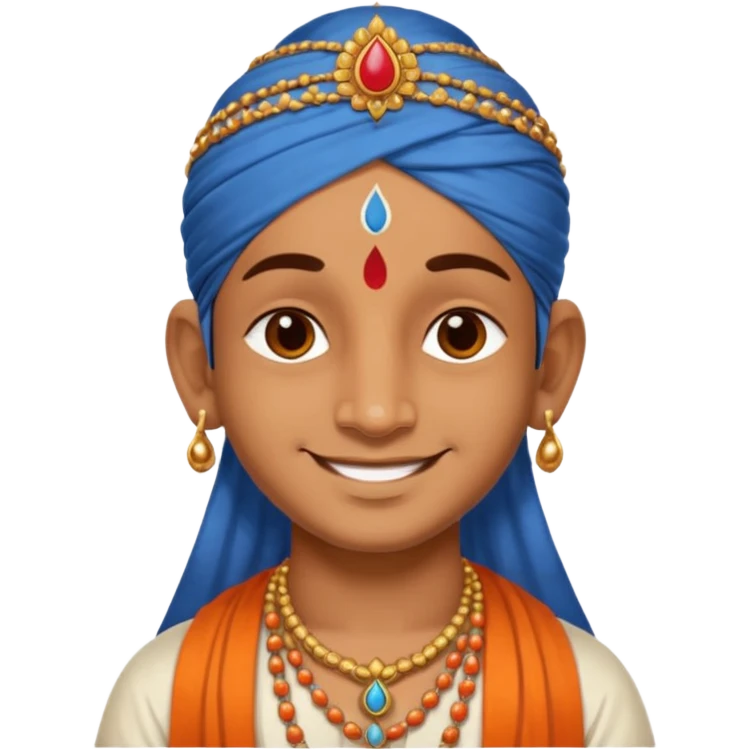 Krishna tilak emoji