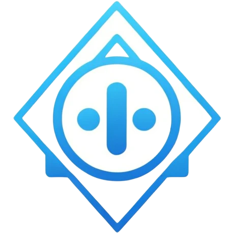 minimalist logo for AI SaaS service self2.art, simple and clean design emoji