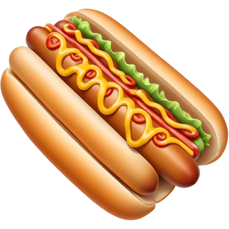 Hot dog  emoji