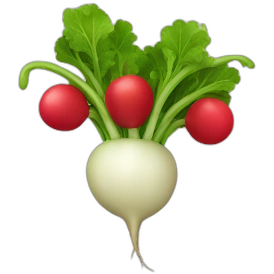 RADISH emoji