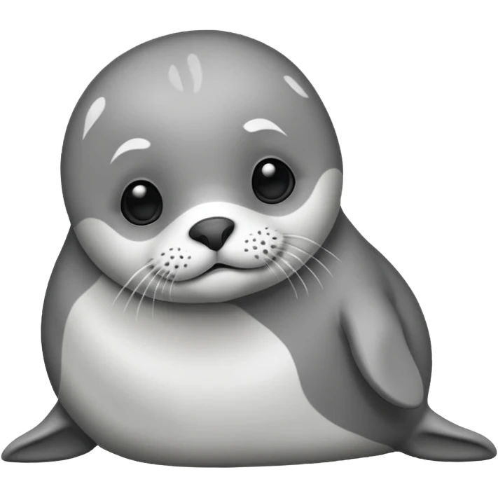 Cuddly seal emoji