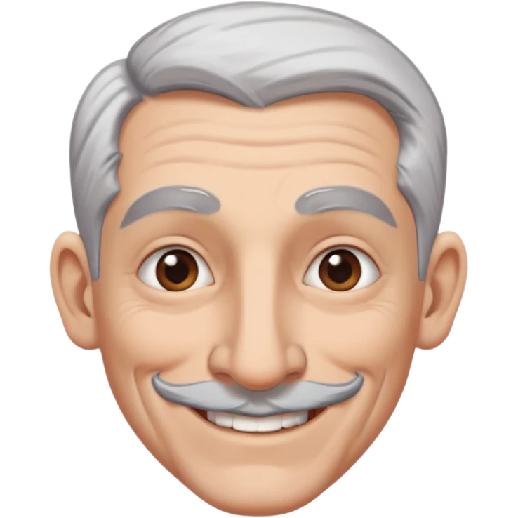 white-gray haired heavy tattooed big nose emoji