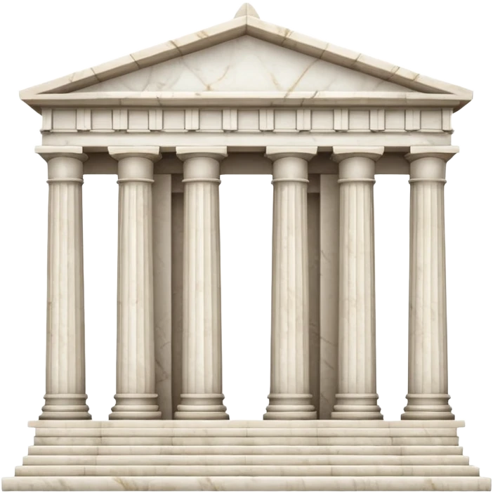 classical temple building emoji
