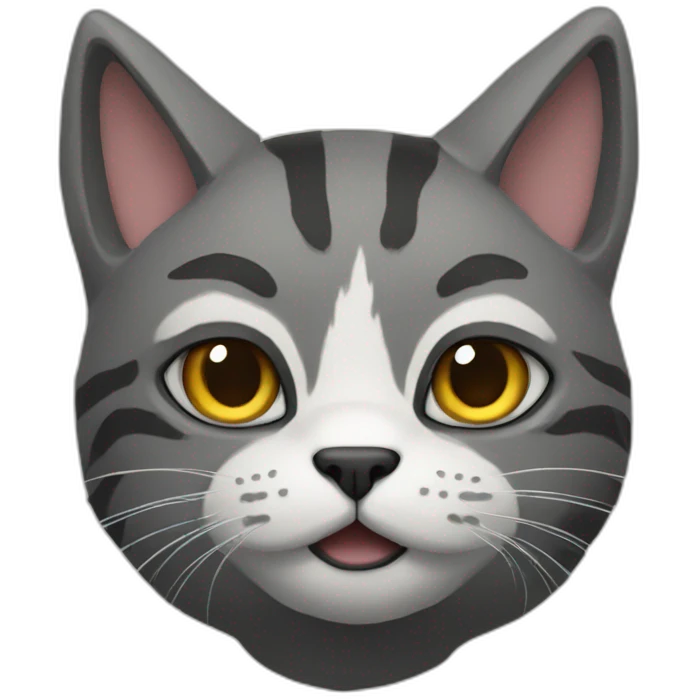 Rock cat emoji
