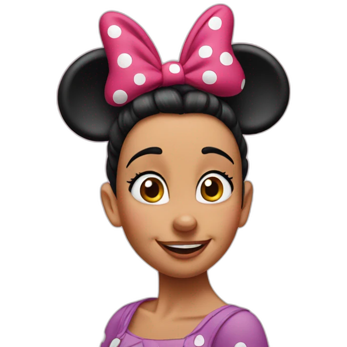 Minnie mouse emoji