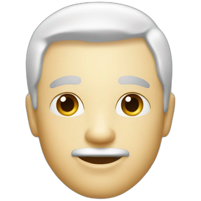 Chat qui rigole white emoji