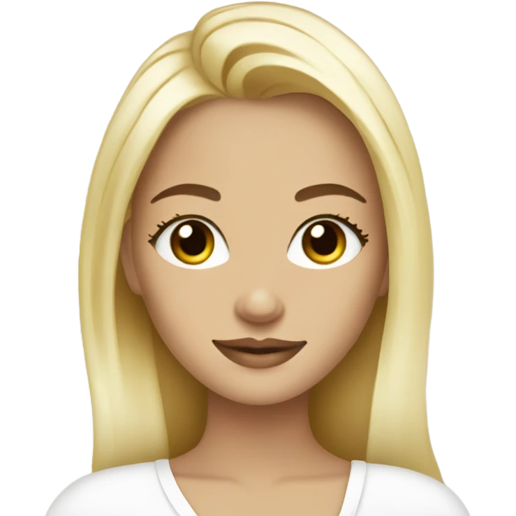blonde girl skincare daily blanket emoji
