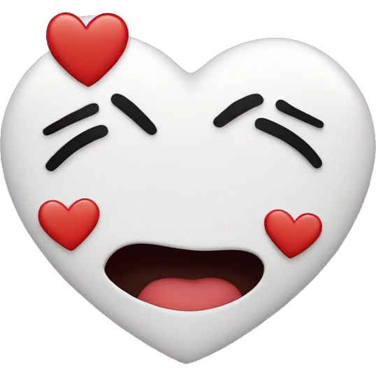Heart with kiss emoji