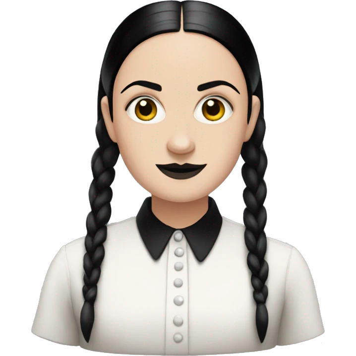 Wednesday Addams emoji