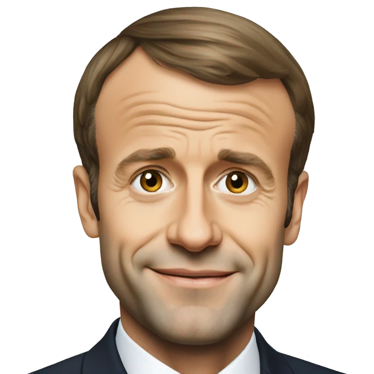 Emmanuel Macron emoji