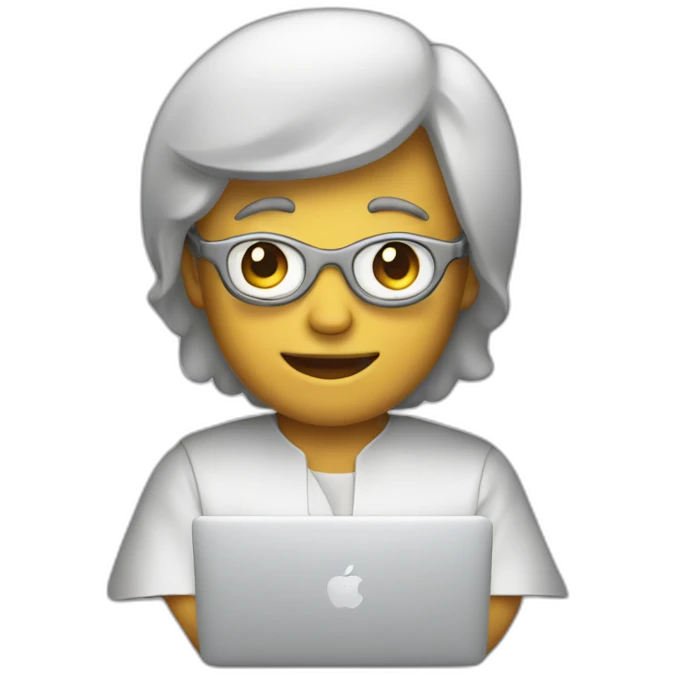 a designer setting on a mac emoji