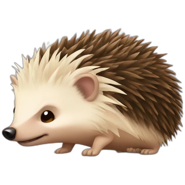 drunk hedgehog emoji