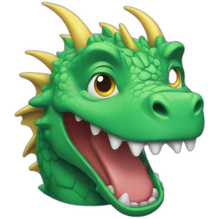 crying dragon emoji