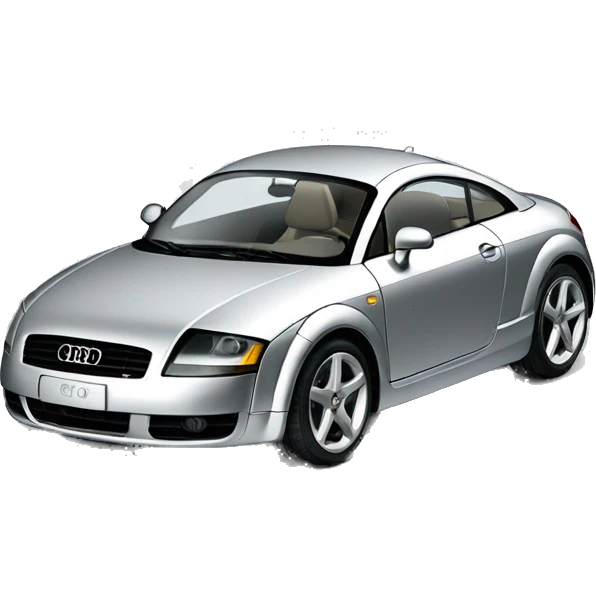 Audi tt de 1999 color plateado emoji