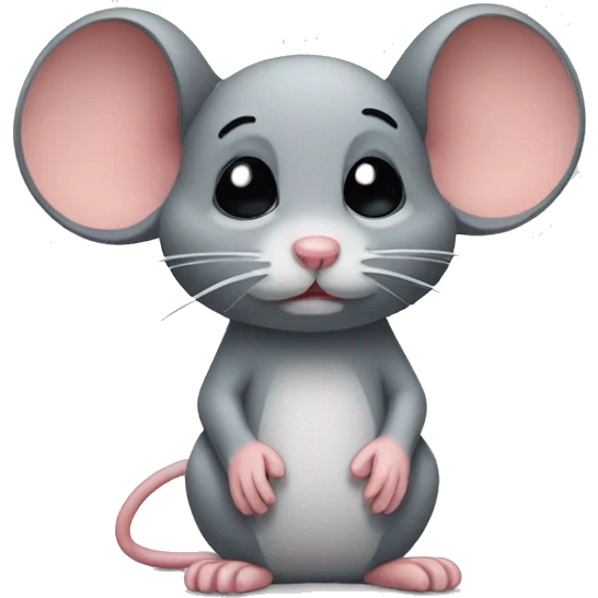 sad mouse emoji