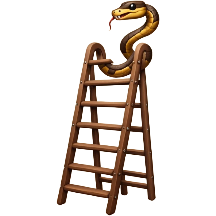 snake on a ladder emoji