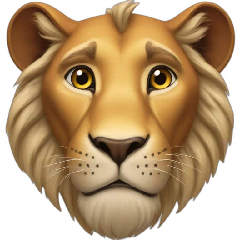 Lion king emoji